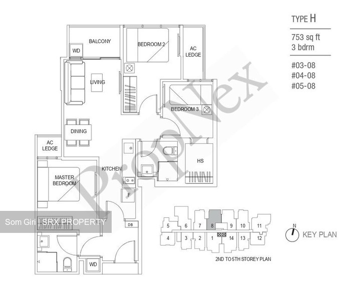 Hills Twoone (D23), Apartment #493017731